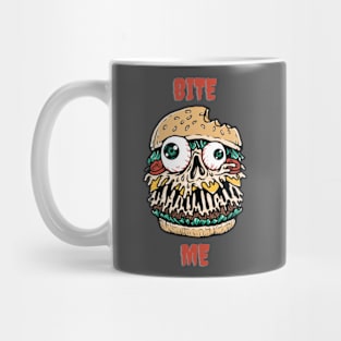 Bite me burger Mug
